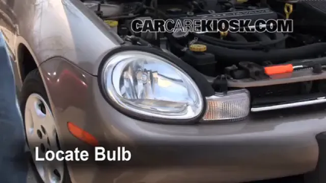 2001 Dodge Neon 2.0L 4 Cyl. Lights Turn Signal - Front (replace bulb)